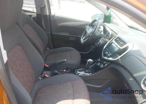 2017 Chevrolet Sonic Lt Auto из США, поврежденный, VIN 1G1JD6SG0H4117449